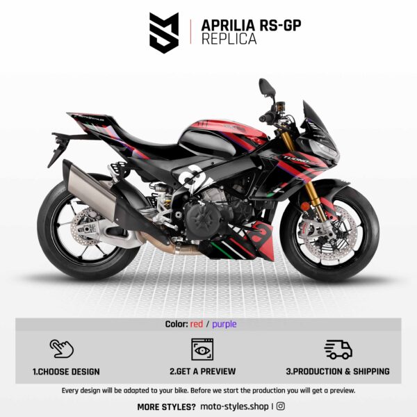 APRILIA RSGP REPLICA 22´ | Decal Set