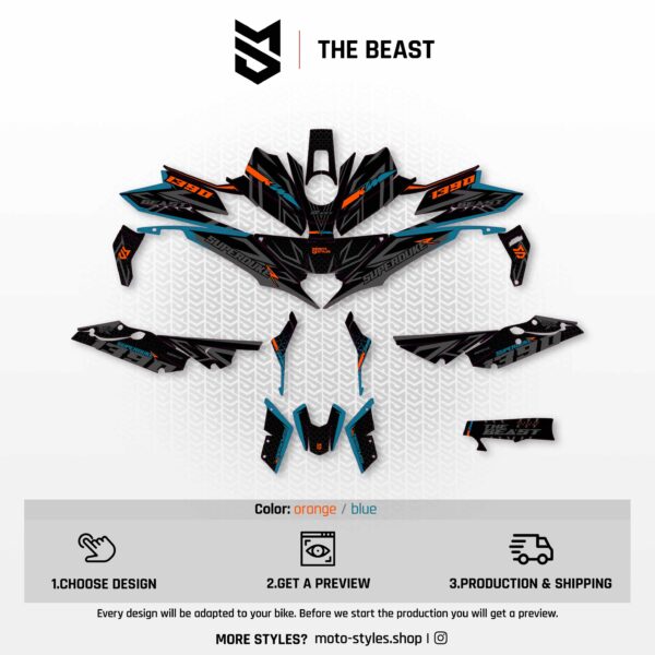 The Beast | Decal Set – Bild 2