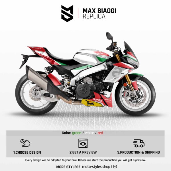 Max Biaggi REPLICA | Decal Set
