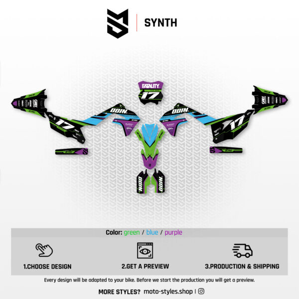 Synth | Decal Set – Bild 2