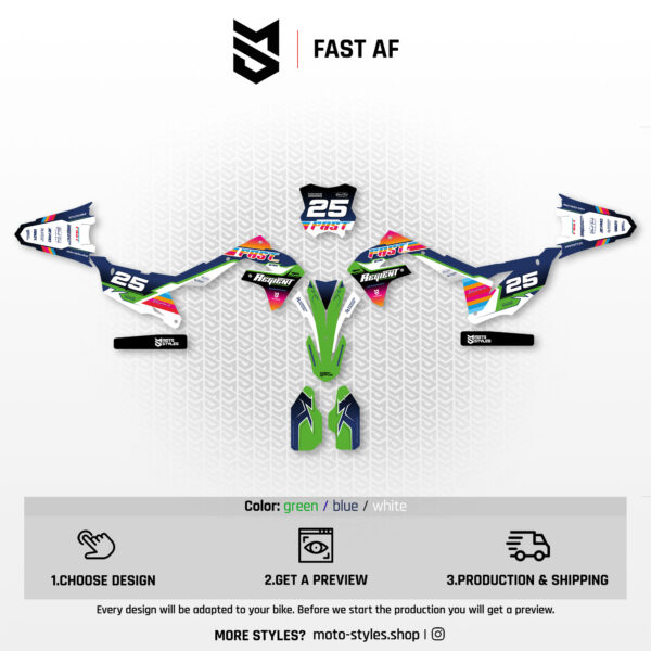 Fast AF | Decal Set – Bild 2