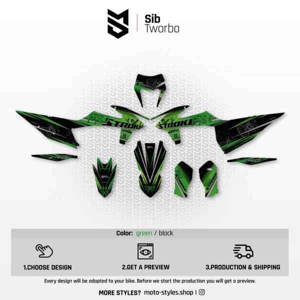Sib Tworbo | Decal Set – Bild 2