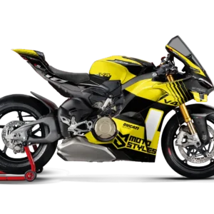 Dieci gelb - Motorrad Dekor passend für Ducati Panigale V4