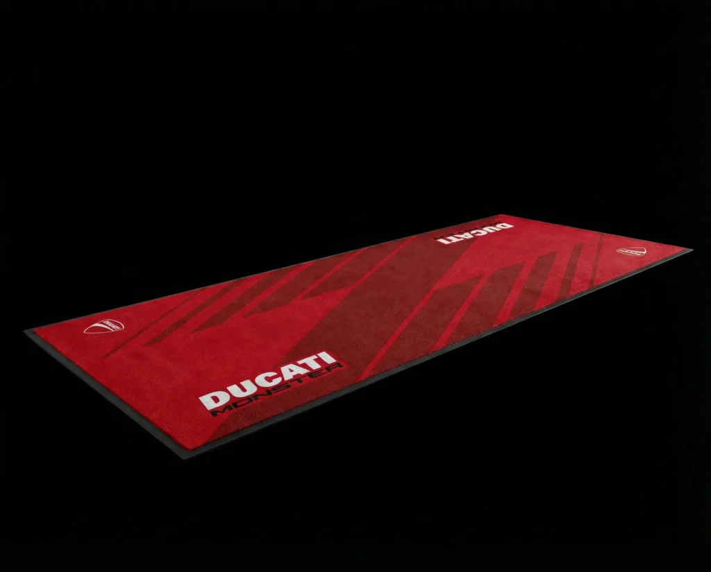 Motostyles_Motorradteppich_Pitmat_Werkstattmatte_Ducati-Monster